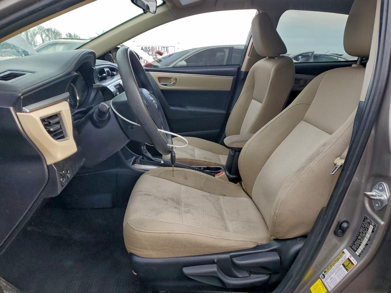2016 TOYOTA COROLLA