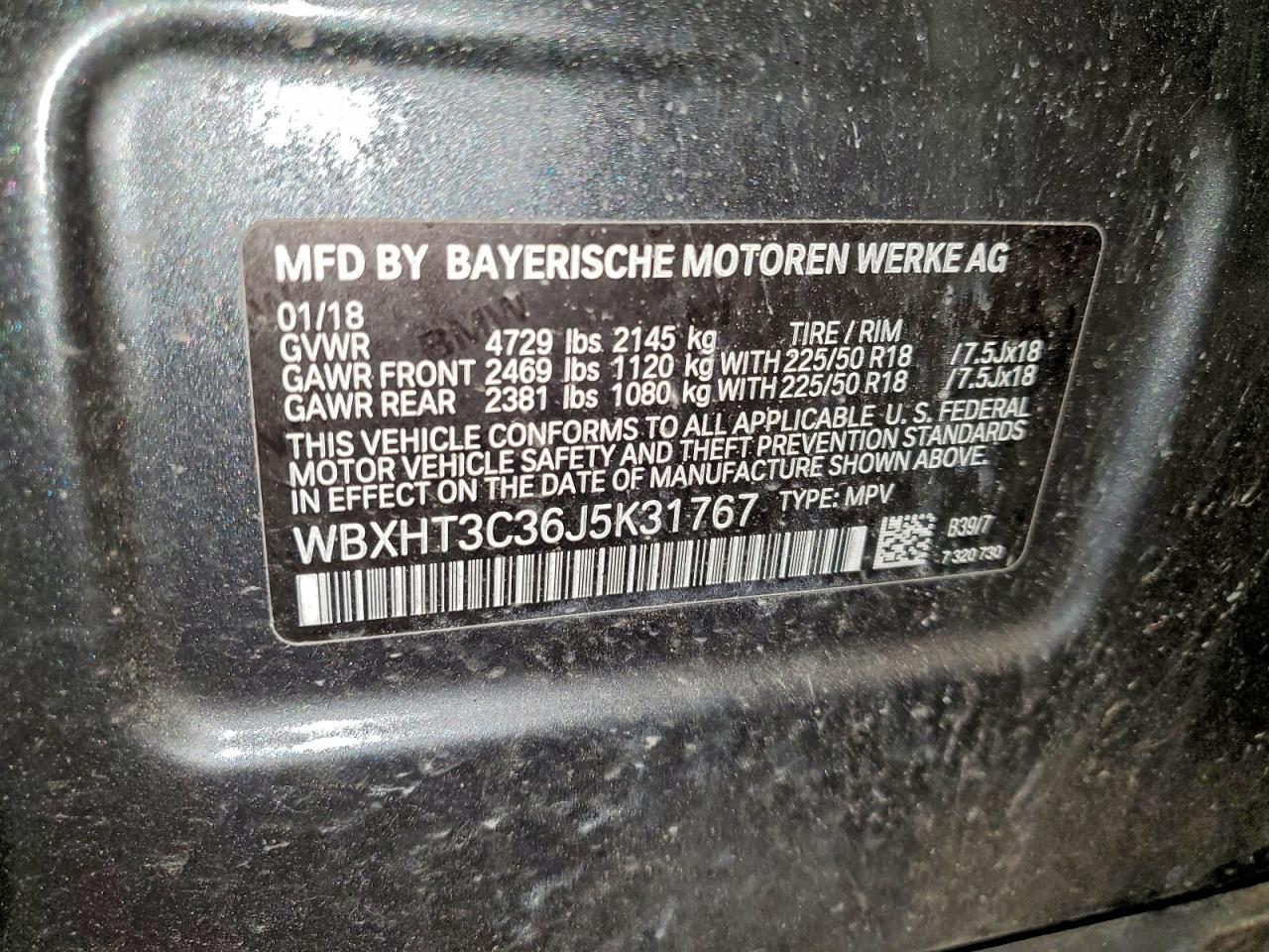 2018 BMW X1