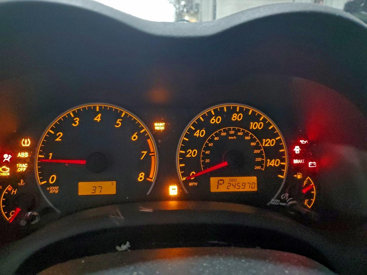 2011 TOYOTA COROLLA