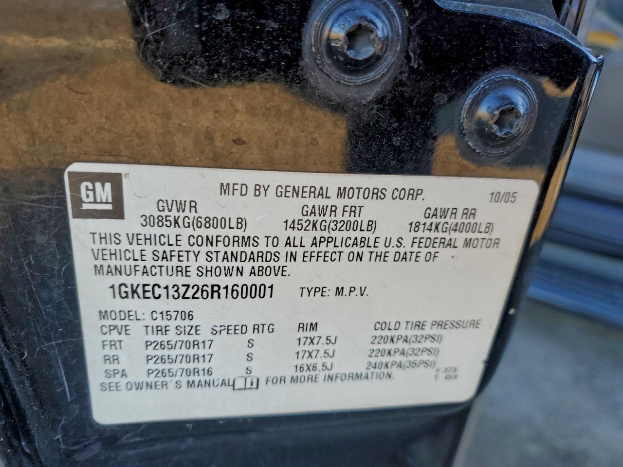 2006 GMC Yukon