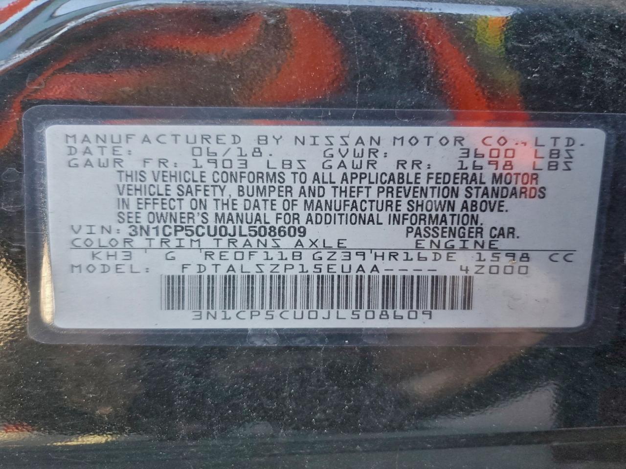 2018 NISSAN KICKS