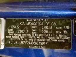 2022 KIA FORTE