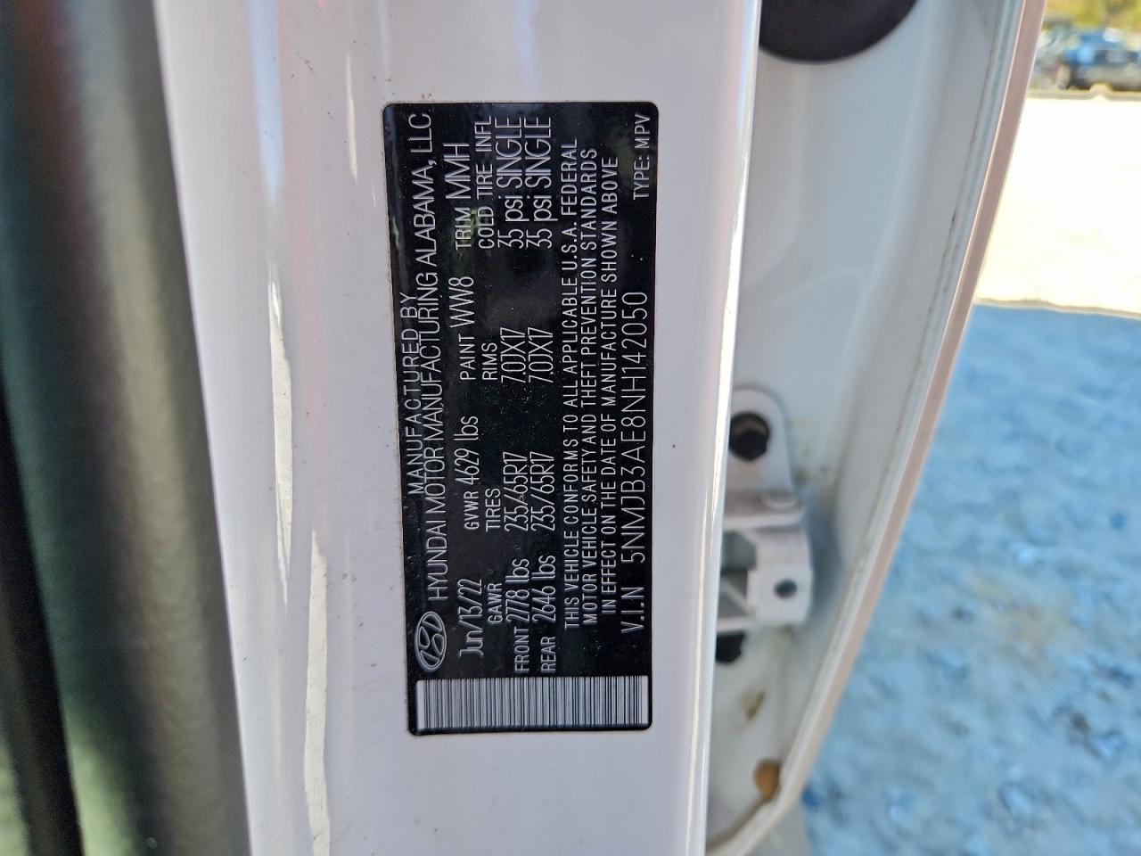 2022 HYUNDAI TUCSON