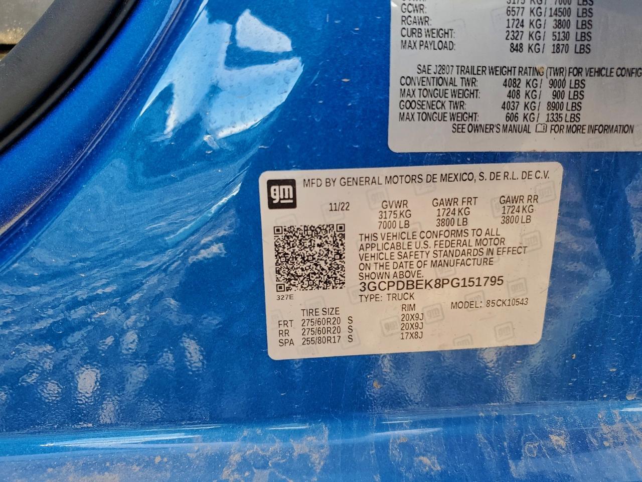 2023 CHEVROLET Silverado