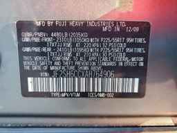 2010 SUBARU FORESTER