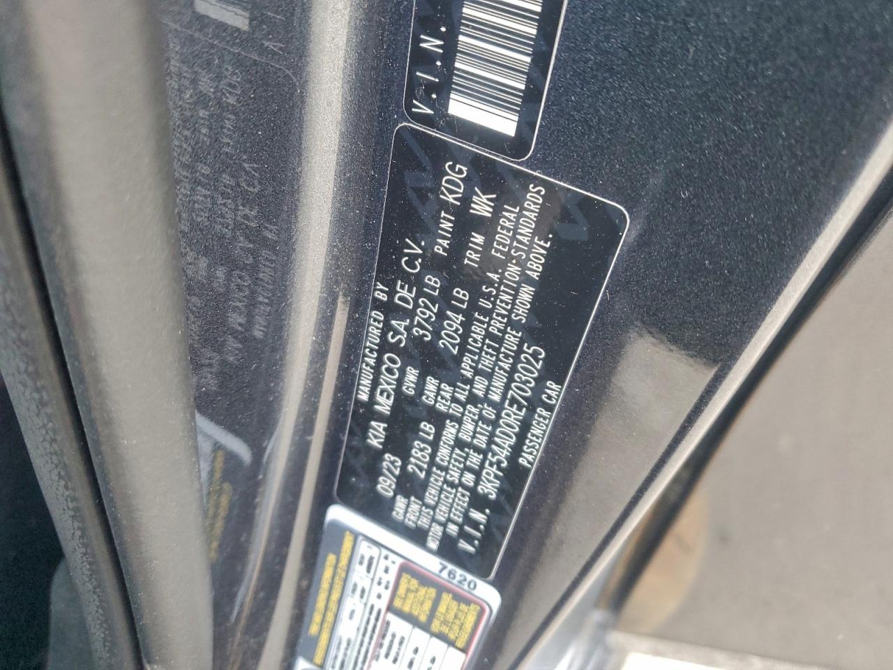 2024 KIA FORTE