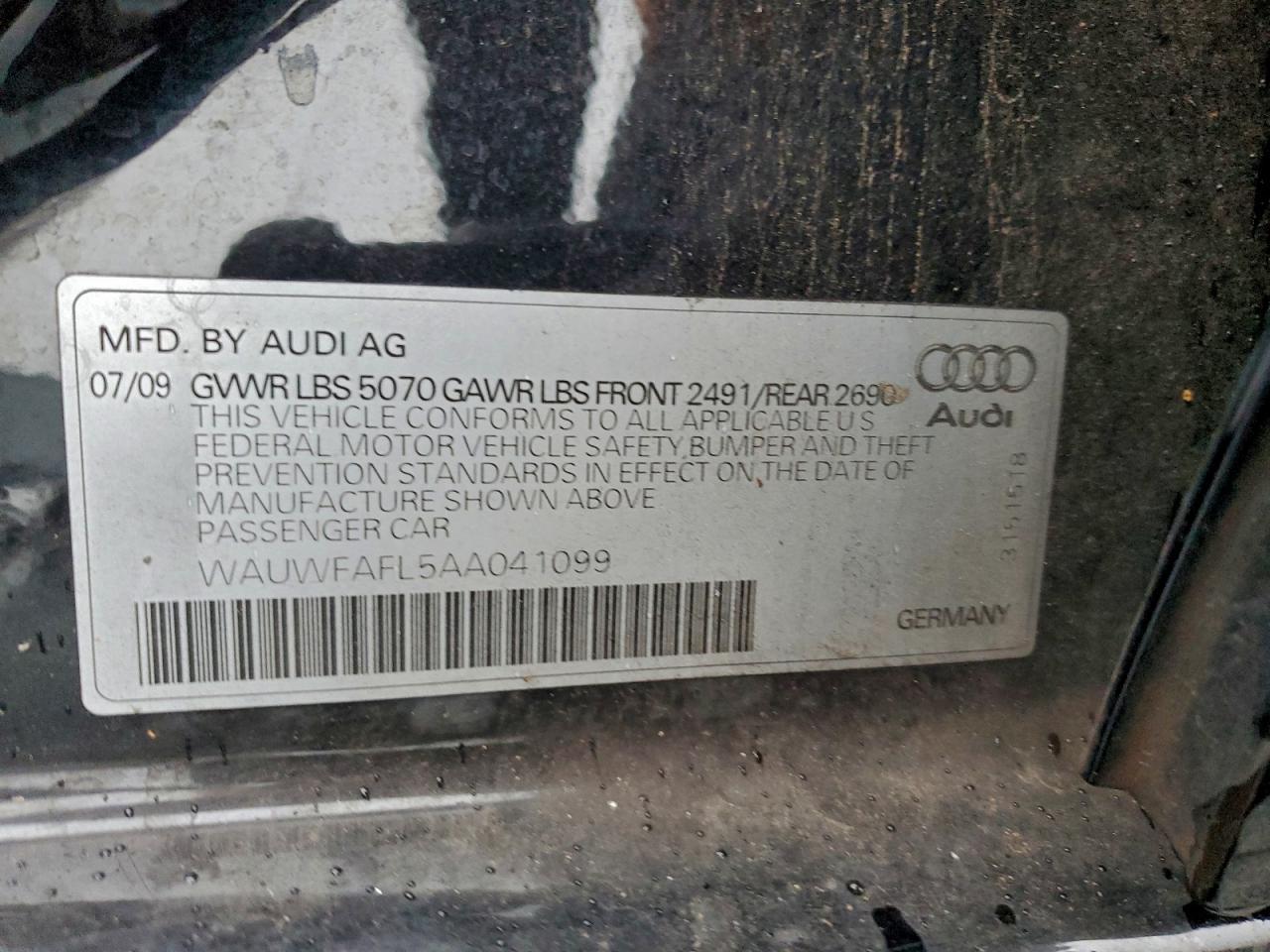 2010 AUDI A4