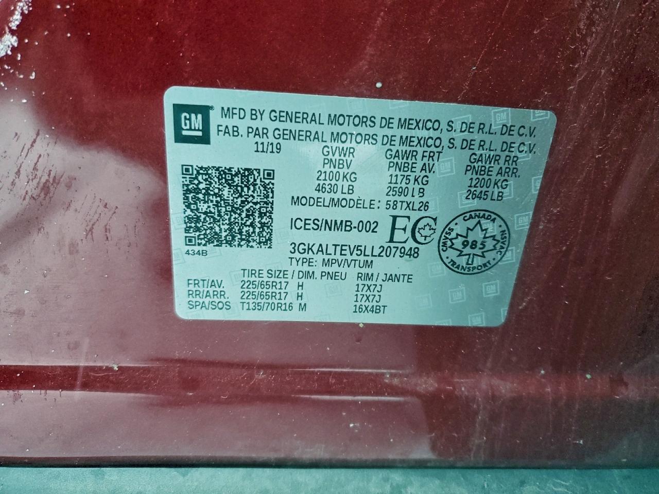 2020 GMC Terrain
