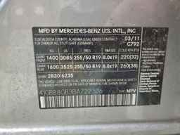 2011 MERCEDES-BENZ ML-Class