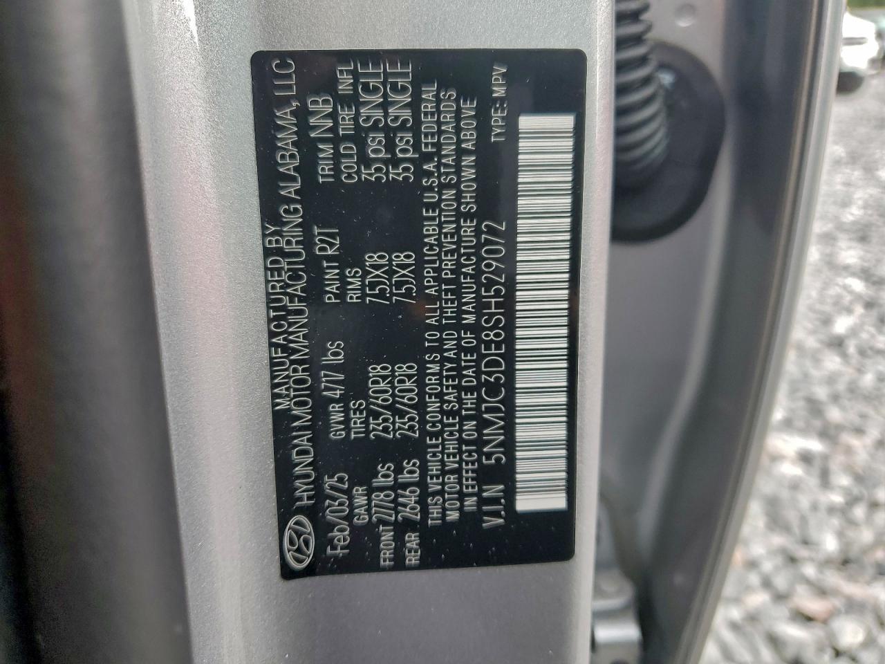 2025 HYUNDAI TUCSON