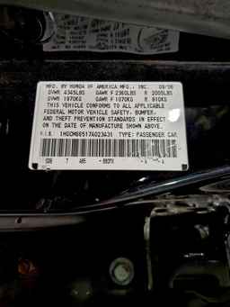 2007 HONDA ACCORD