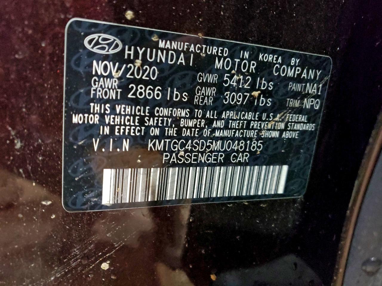 2021 GENESIS G80