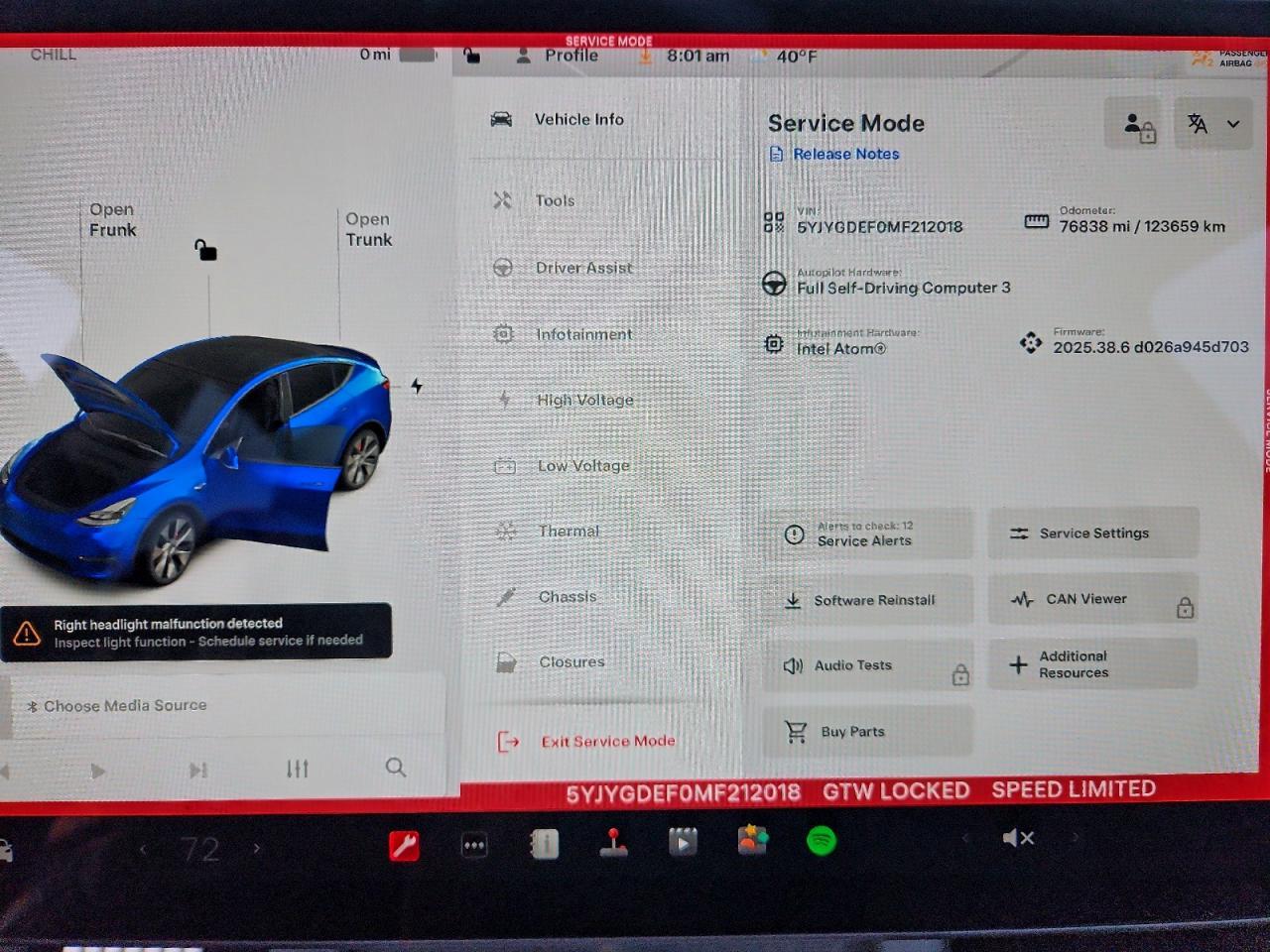 2021 TESLA MODEL Y