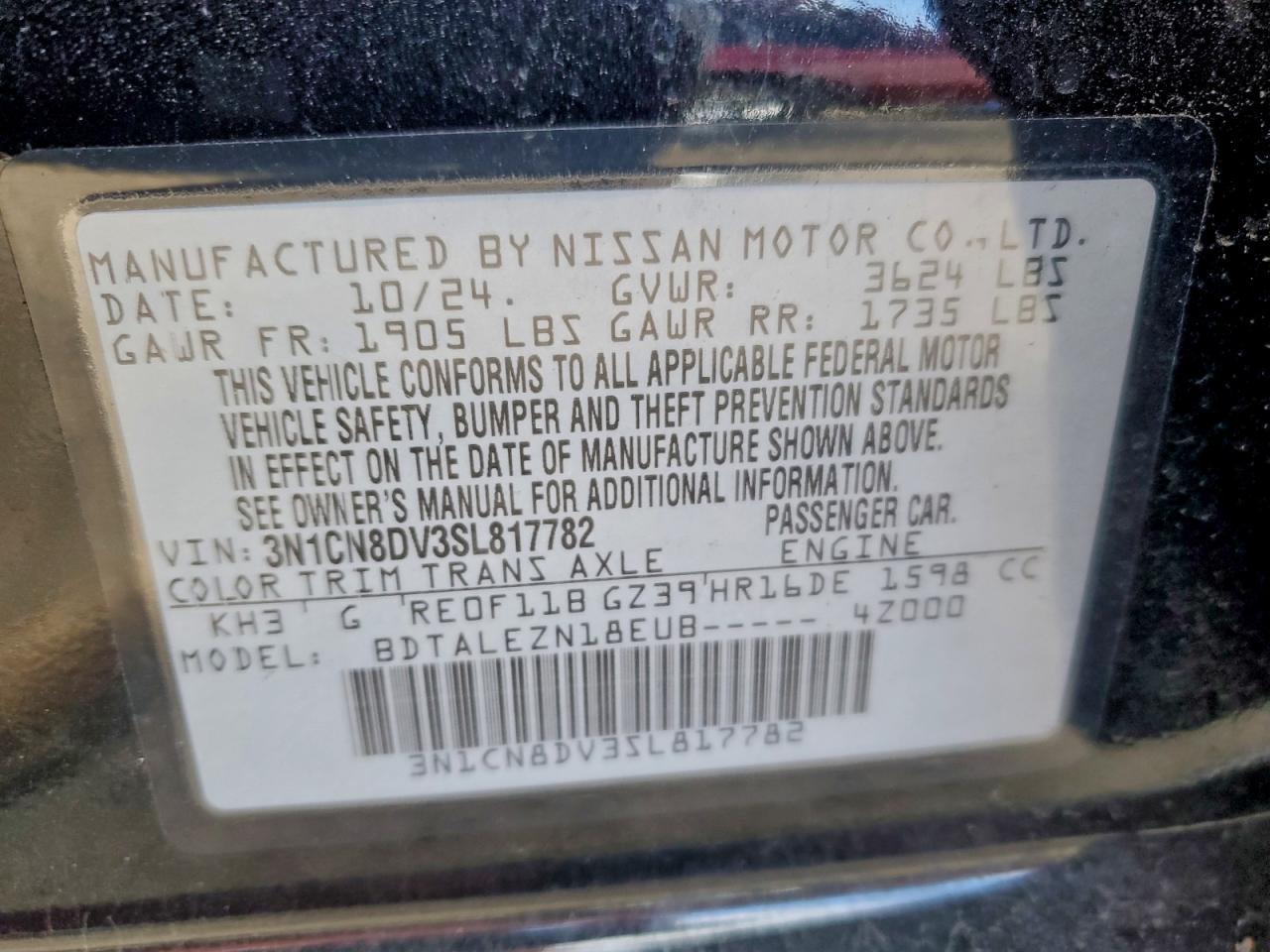 2025 NISSAN VERSA