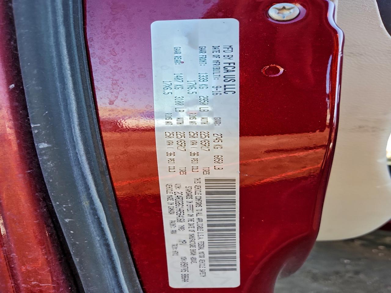2017 DODGE GRAND CARAVAN