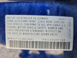 2008 VOLKSWAGEN RABBIT