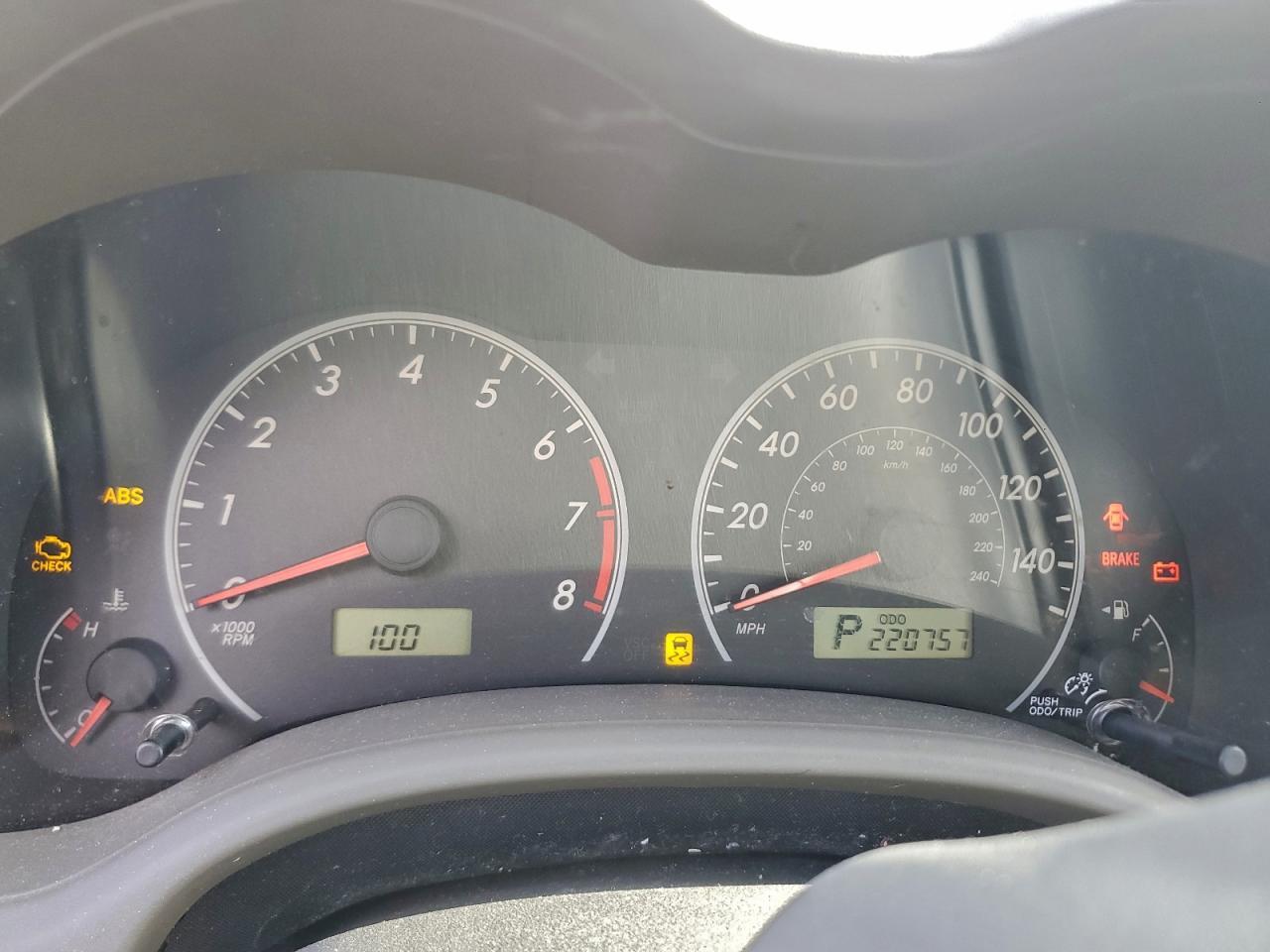 2009 TOYOTA COROLLA