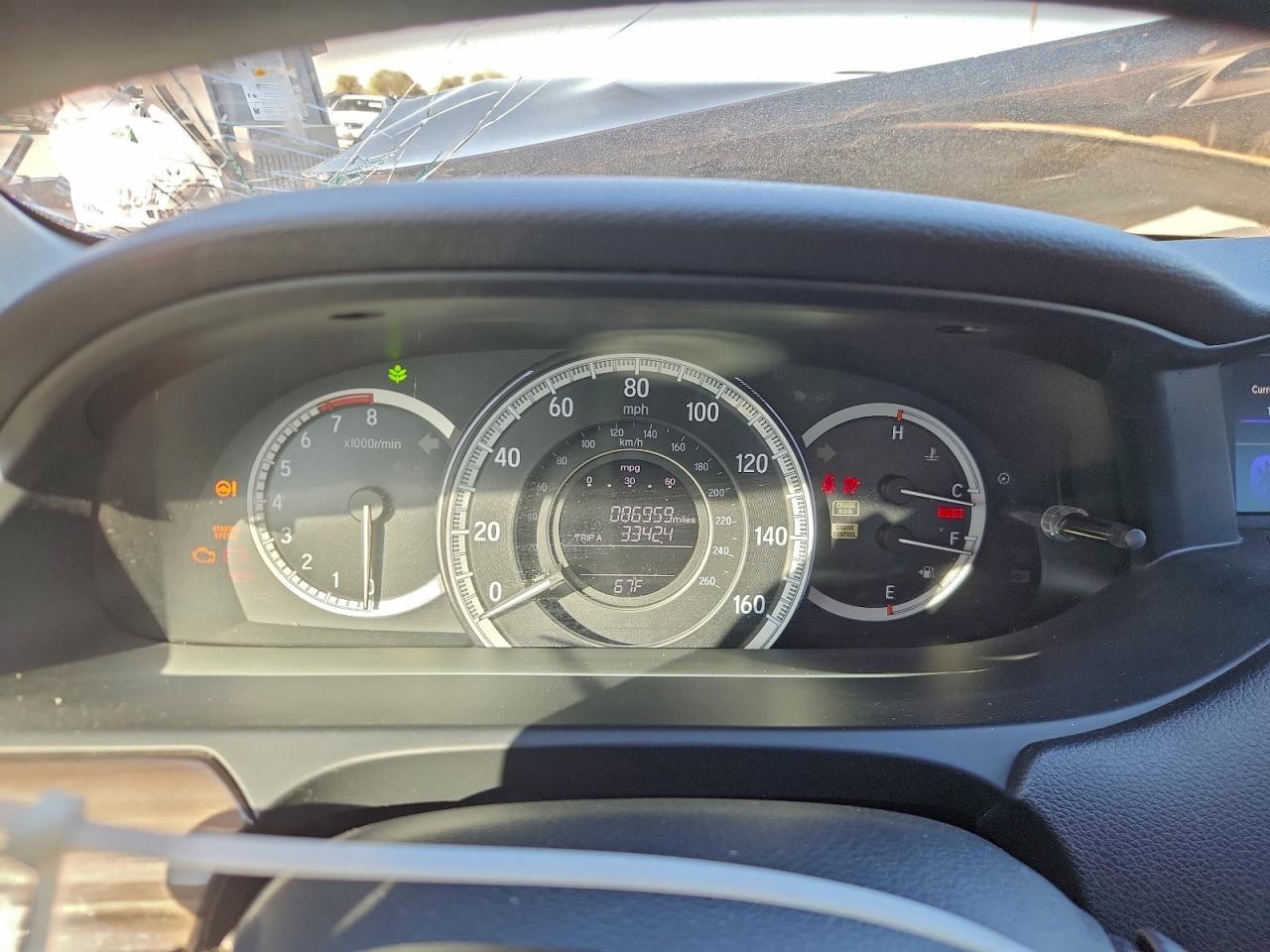 2016 HONDA ACCORD