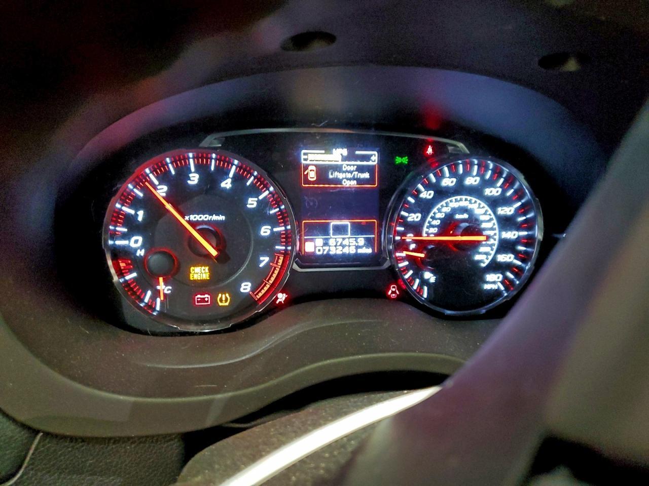 2018 SUBARU WRX