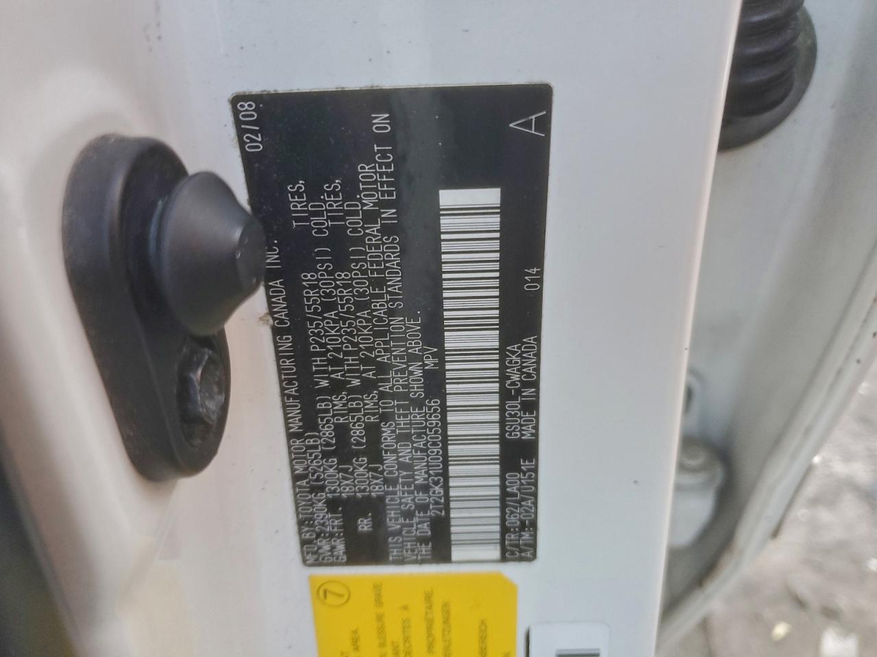 2009 LEXUS RX 350