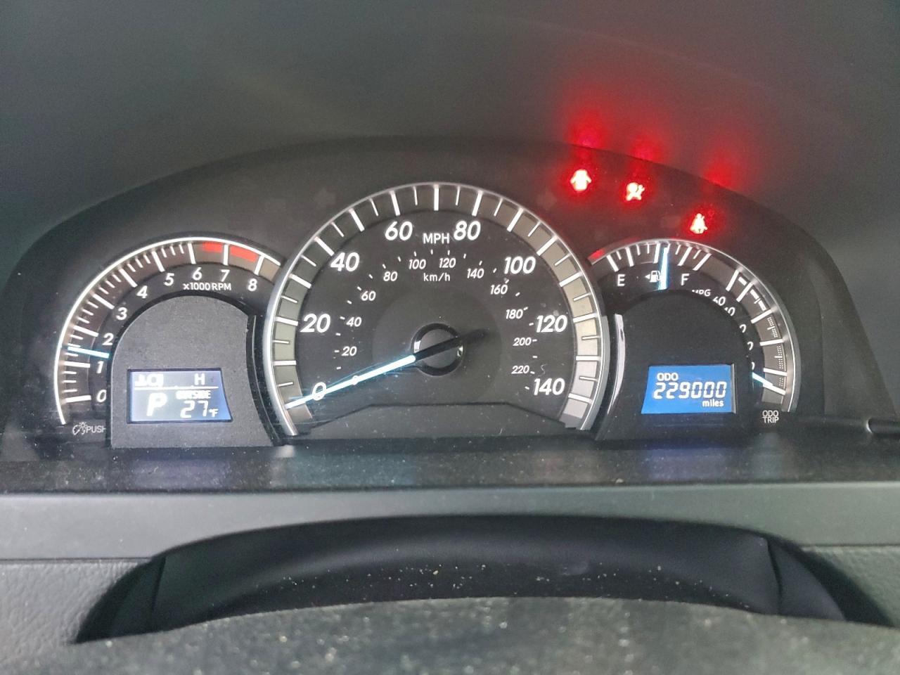 2012 TOYOTA CAMRY