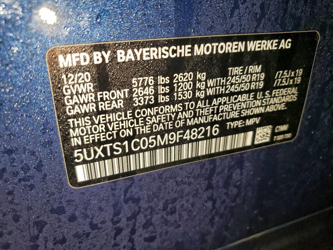 2021 BMW X3