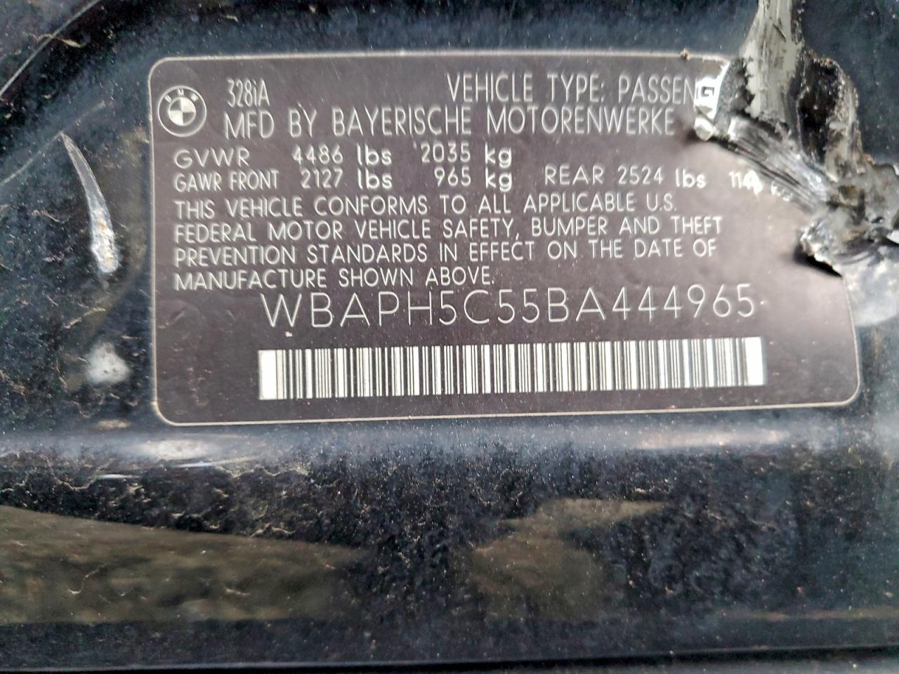 2011 BMW 3 SERIES