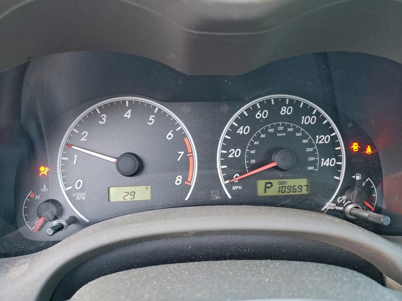 2010 TOYOTA COROLLA