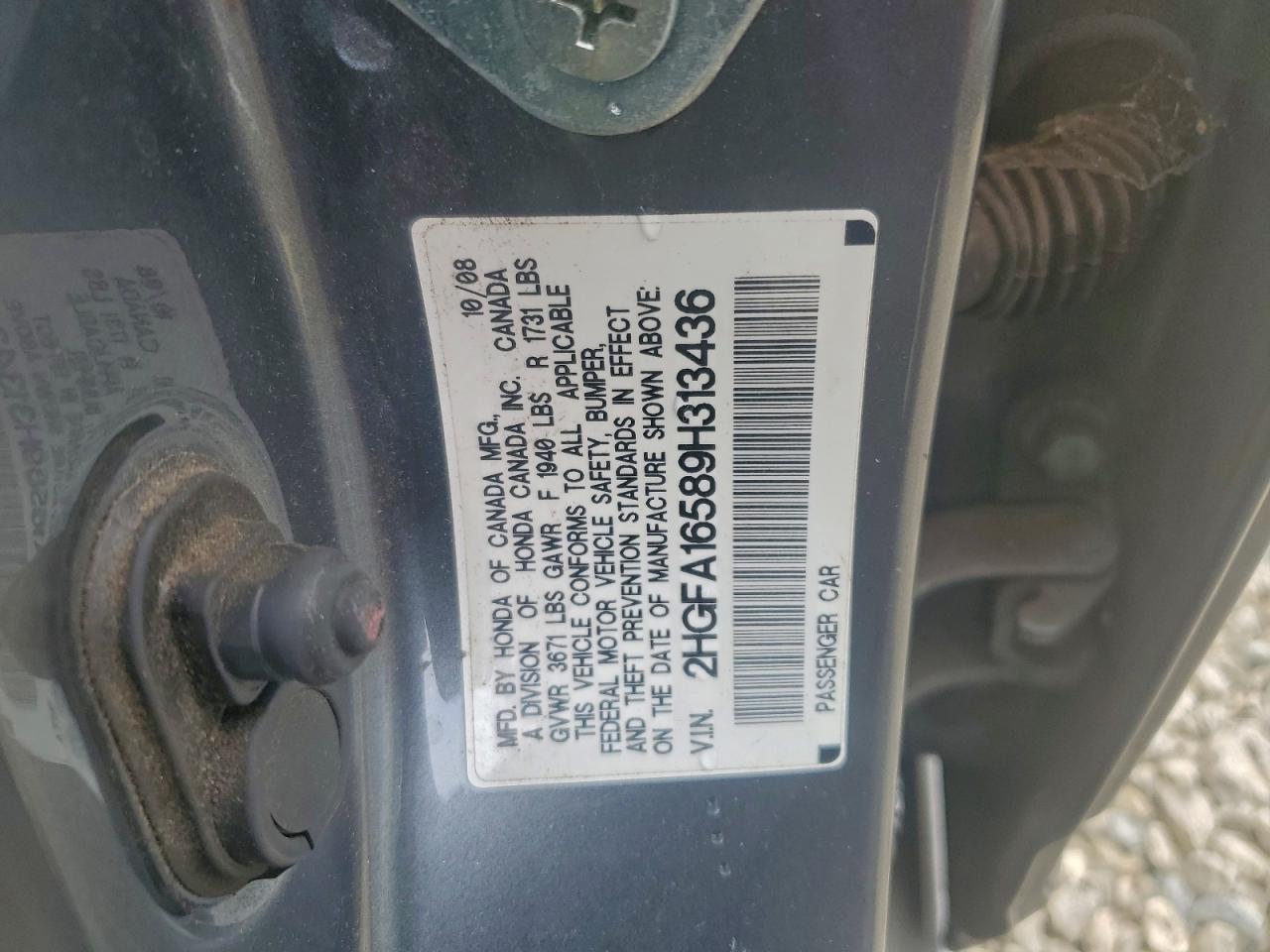 2009 HONDA CIVIC