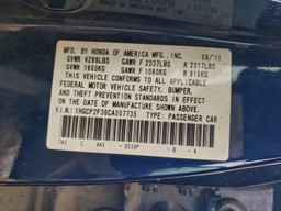 2012 HONDA ACCORD