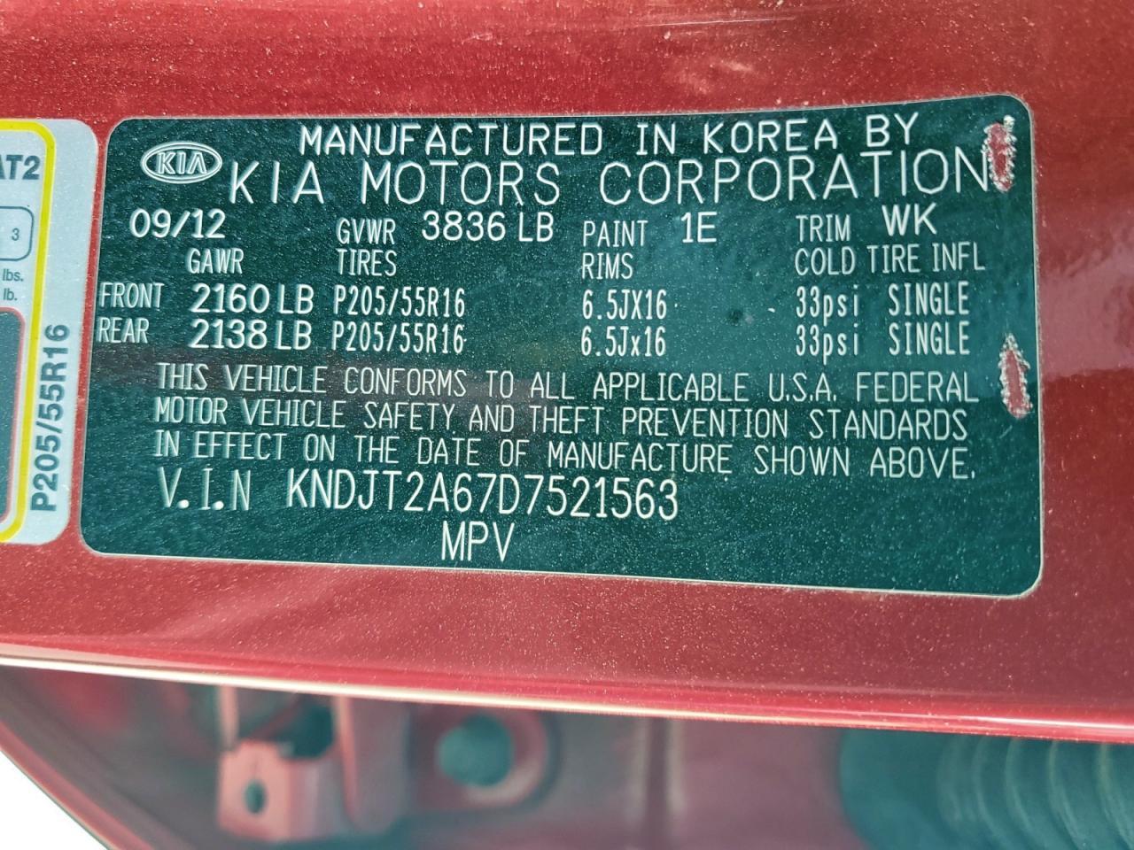 2013 KIA SOUL