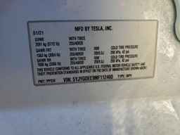 2021 TESLA MODEL Y