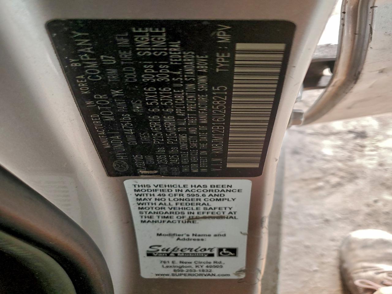 2006 HYUNDAI TUCSON
