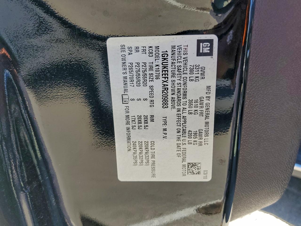 2010 GMC Yukon