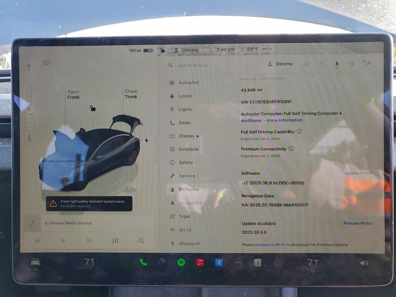 2024 TESLA MODEL 3