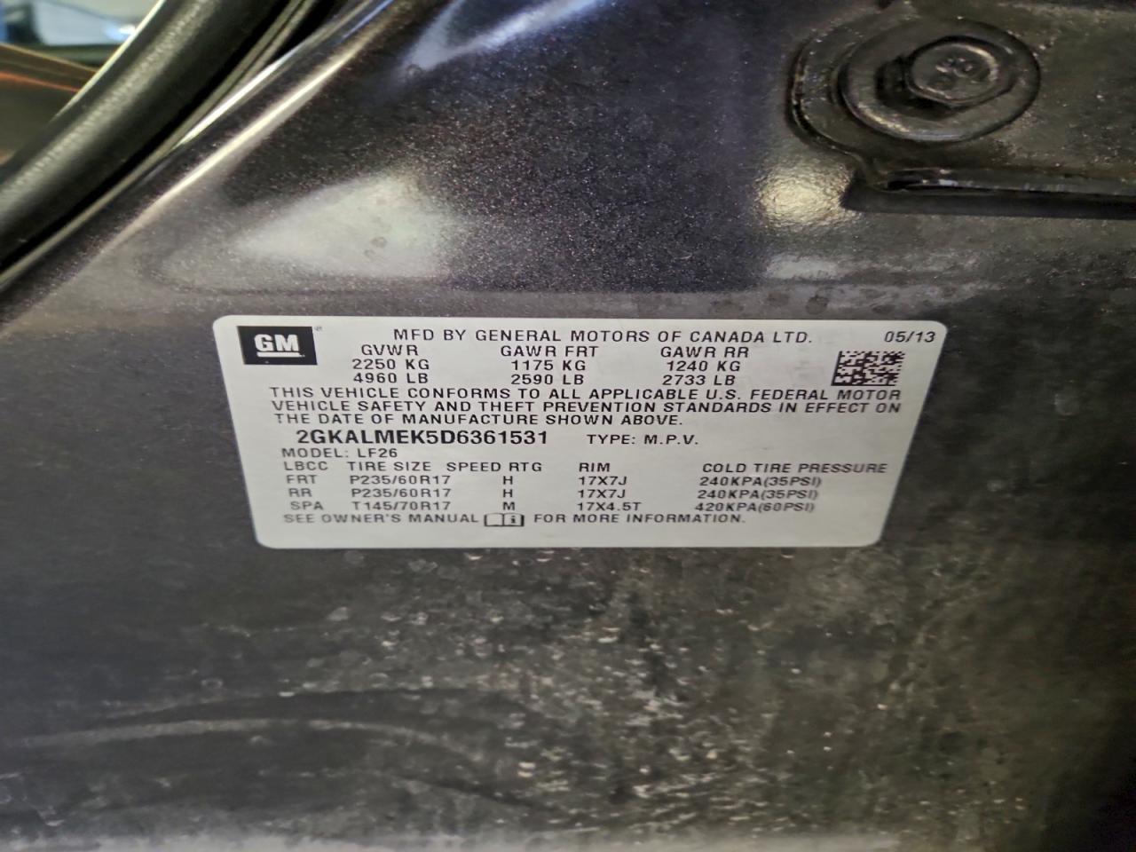 2013 GMC Terrain