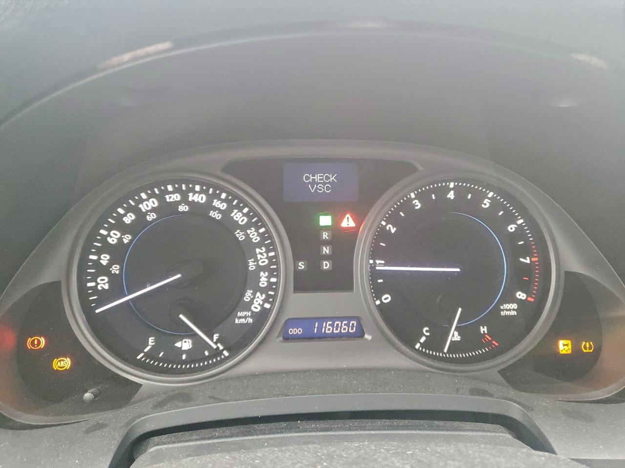2008 LEXUS IS 250