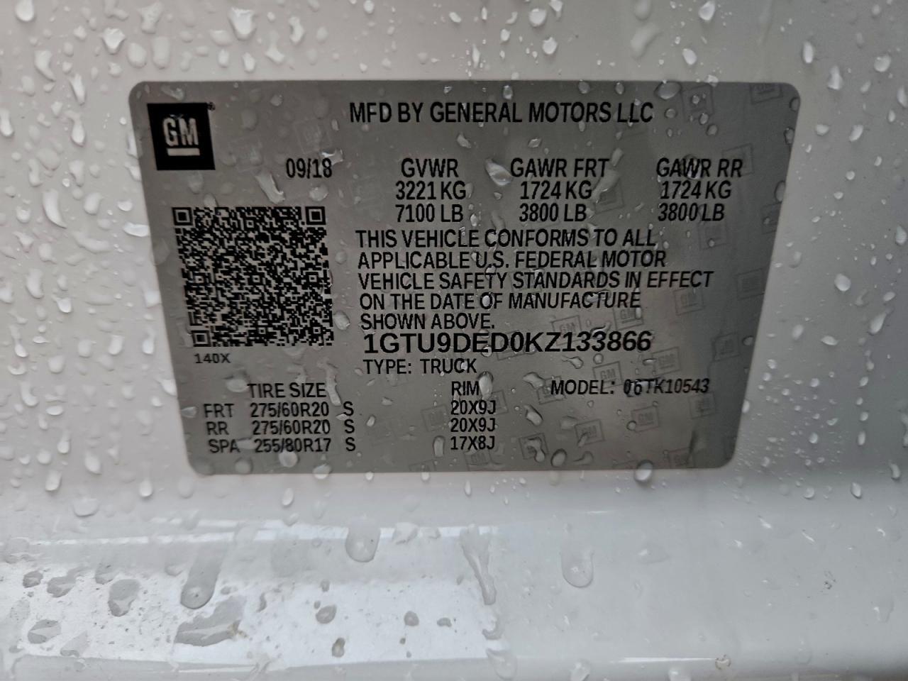 2019 GMC Sierra