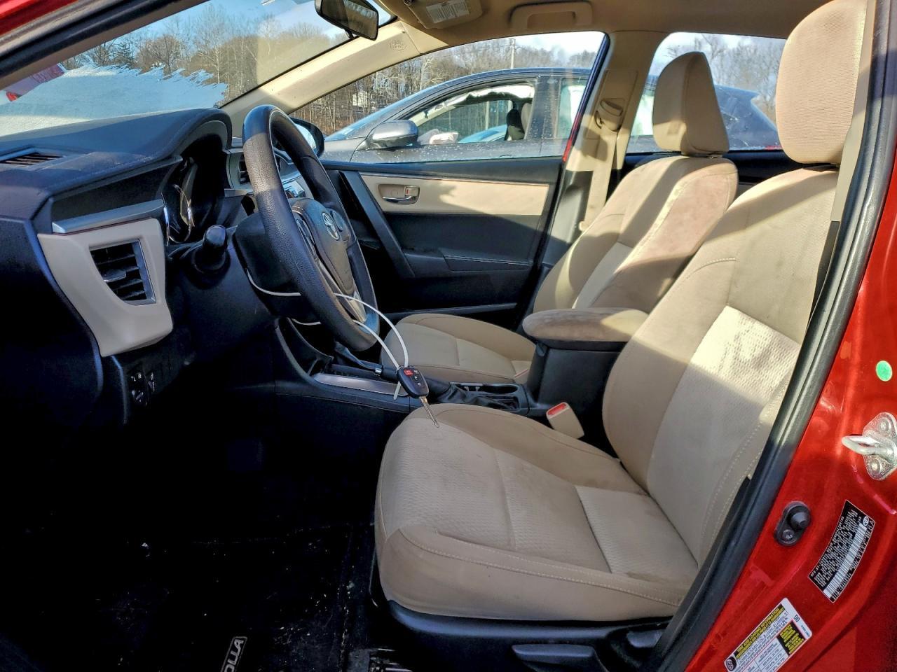 2016 TOYOTA COROLLA