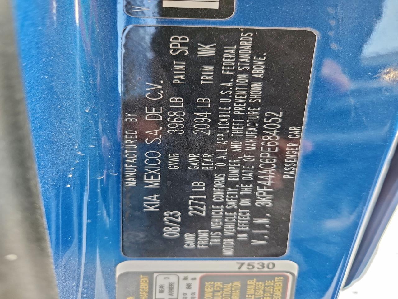 2023 KIA FORTE