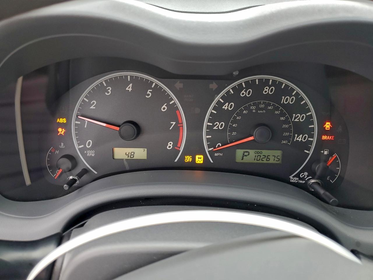 2010 TOYOTA COROLLA