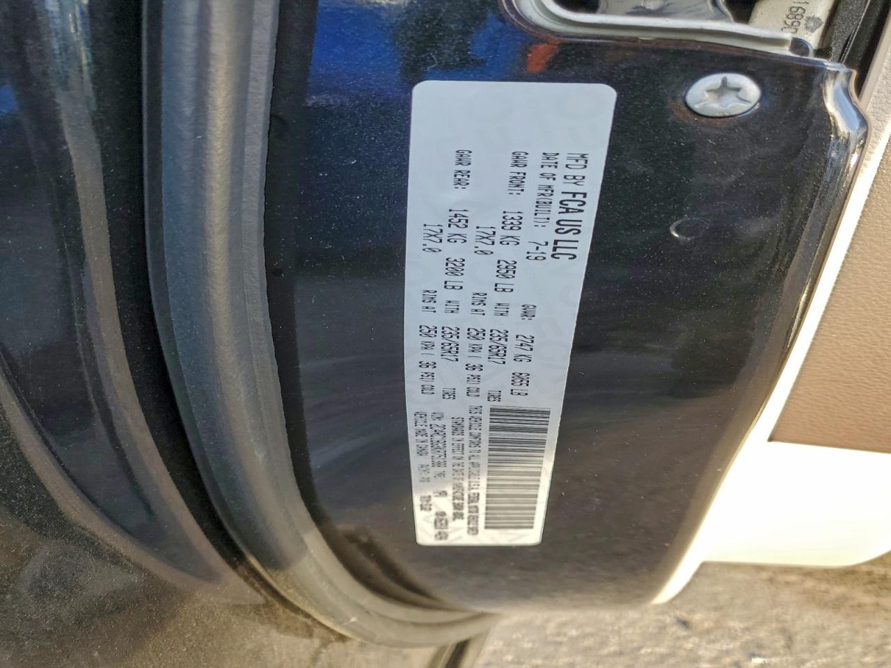 2019 CHRYSLER Pacifica