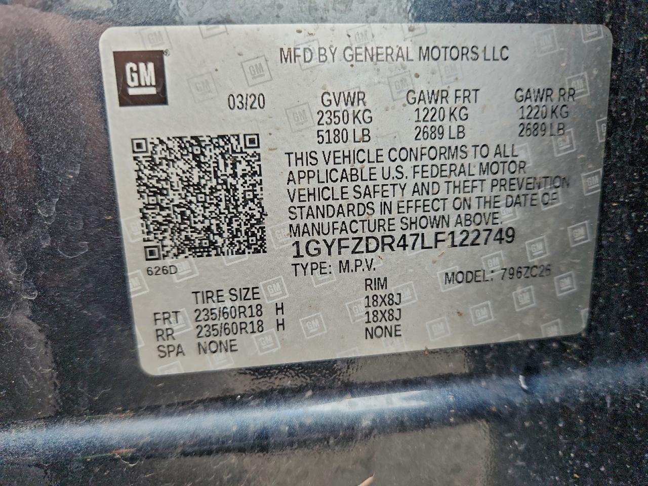 2020 CADILLAC XT4