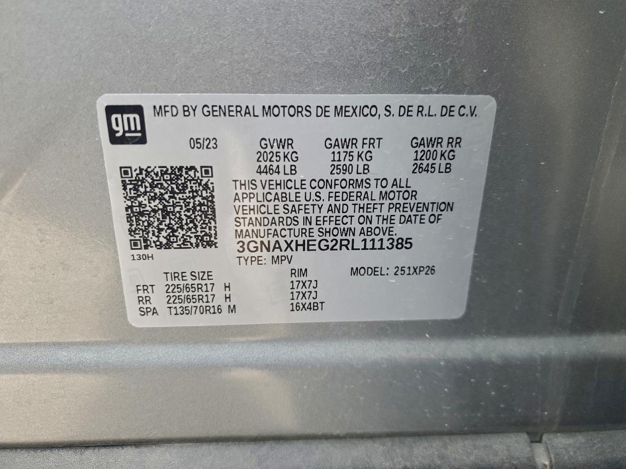 2024 CHEVROLET EQUINOX