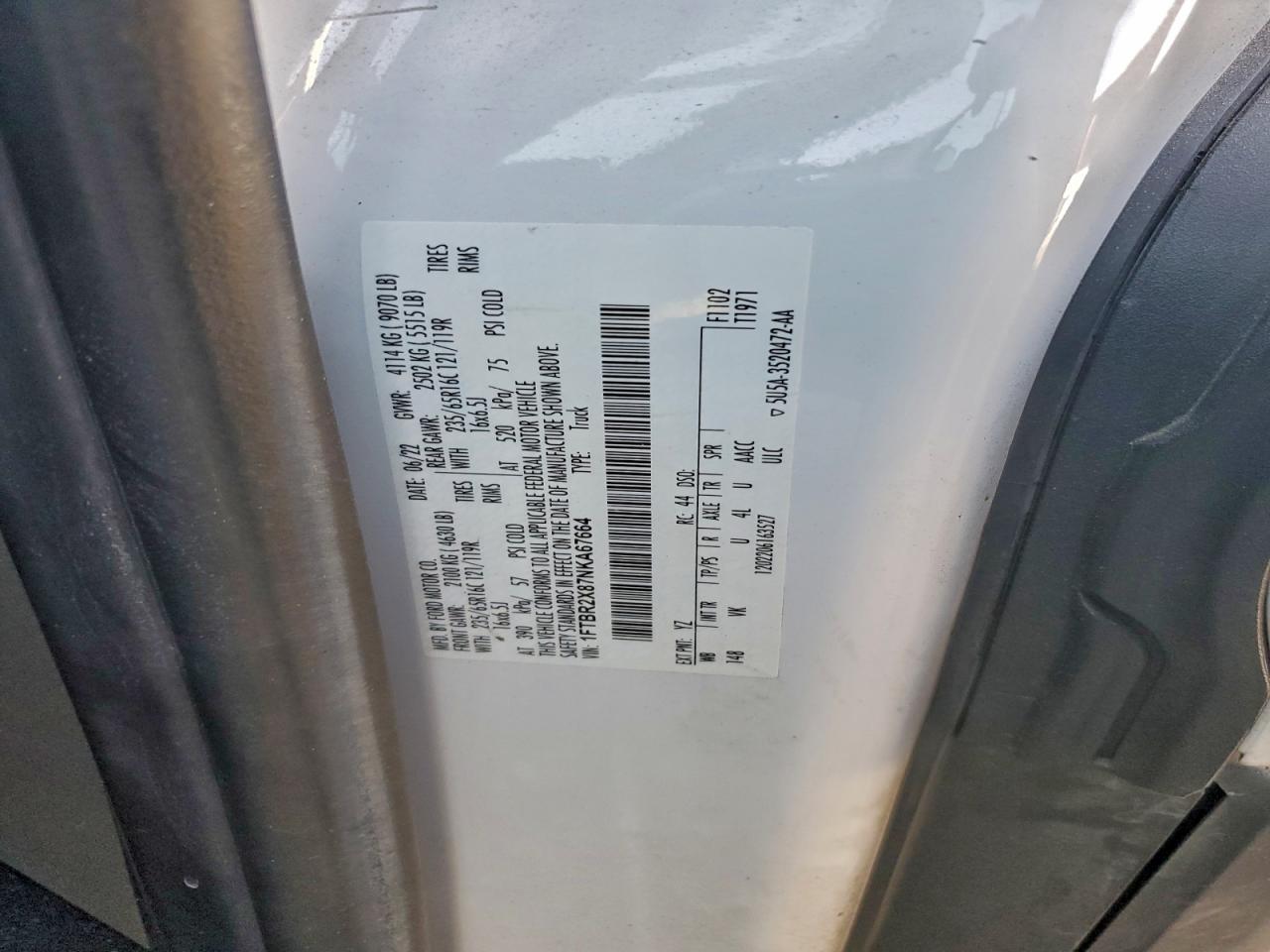 2022 FORD Transit
