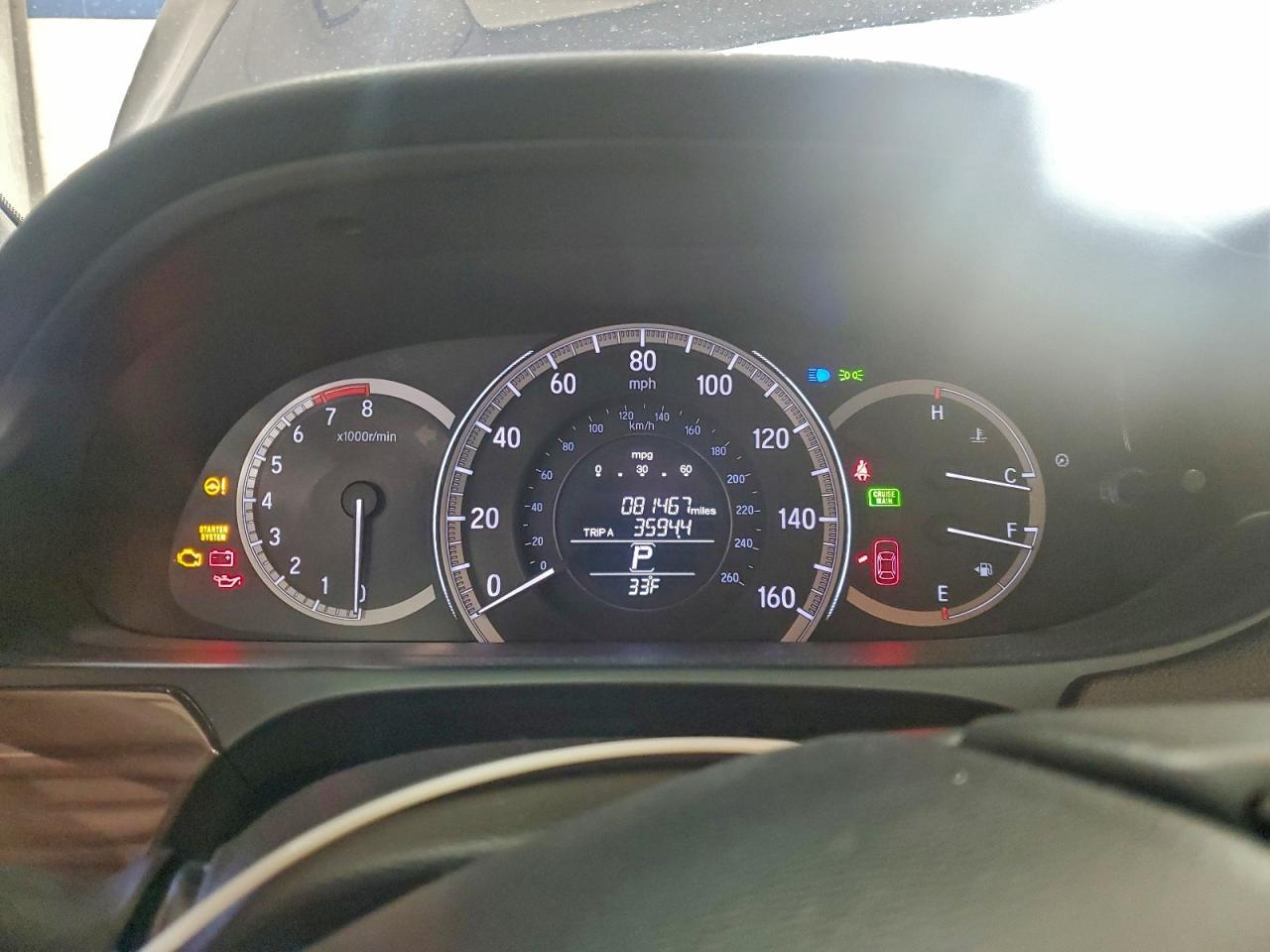 2017 HONDA ACCORD