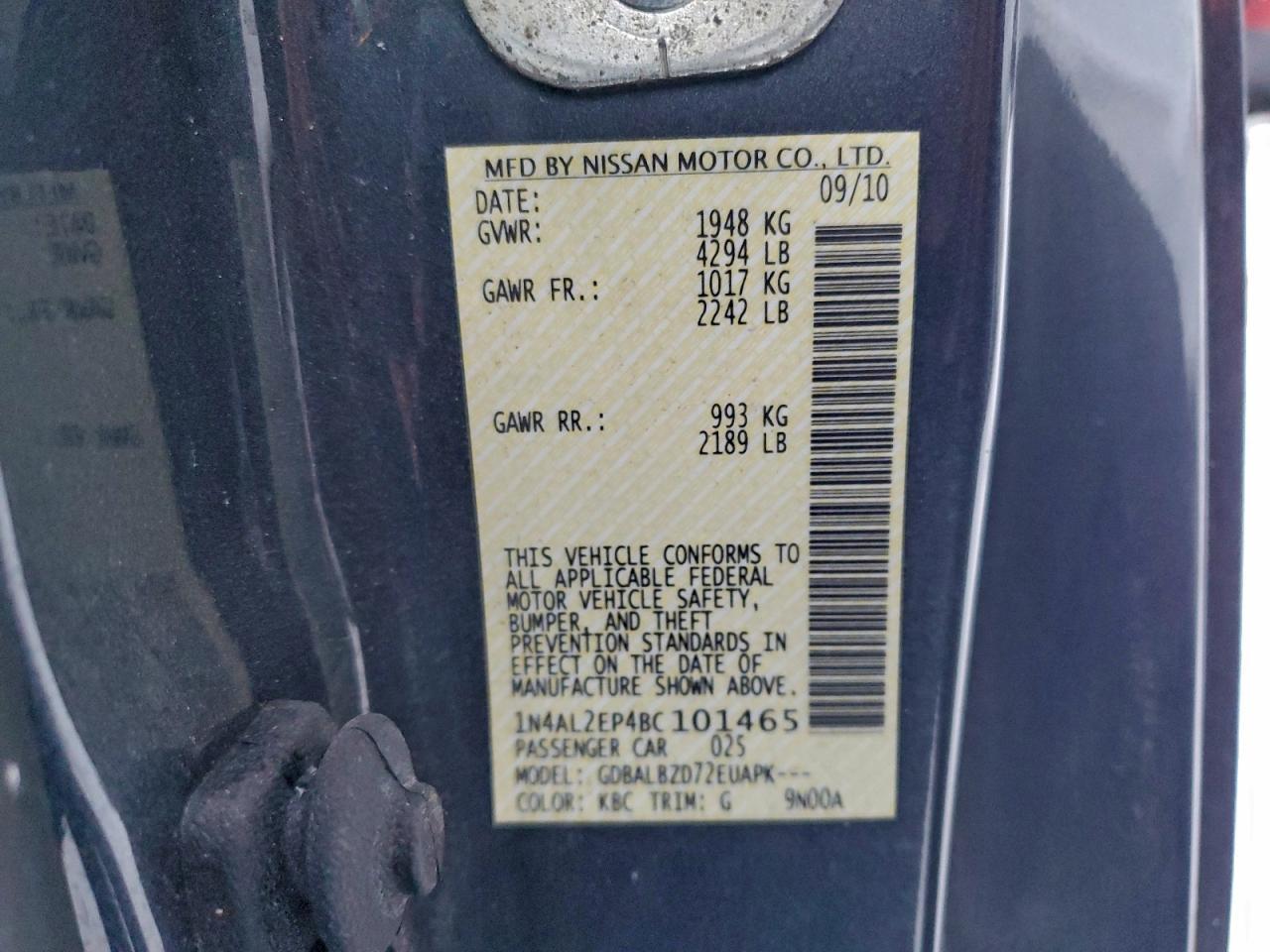 2011 NISSAN ALTIMA