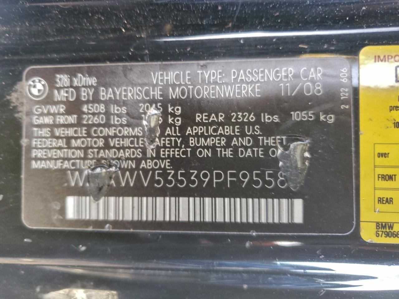 2009 BMW 3 SERIES