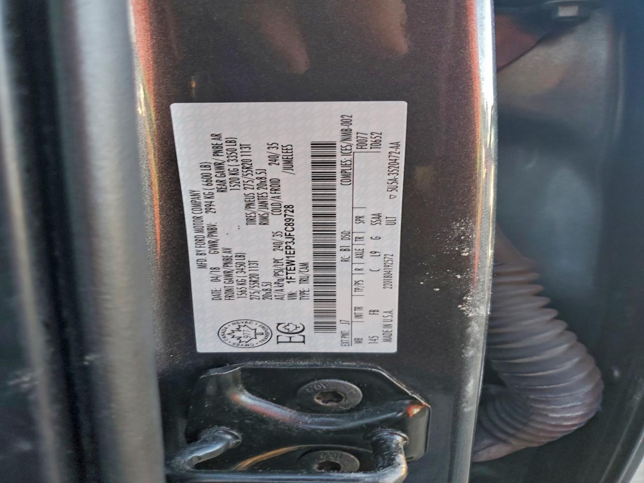 2018 FORD F-150