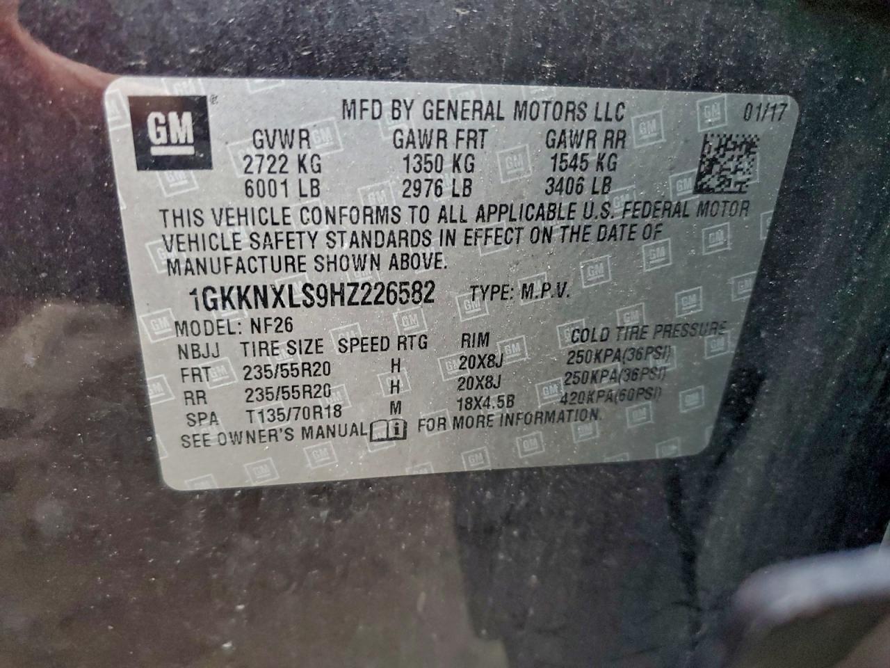 2017 GMC ACADIA